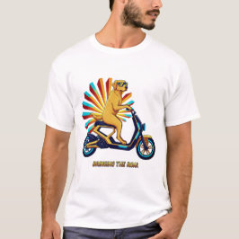 犬のスワッガー ブラウンマードッグTシャツ Tシャツ