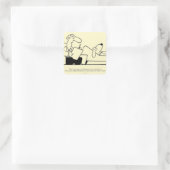 犬のセラピー スクエアシール (バッグ)