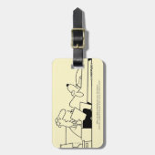 犬のセラピー ラゲッジタグ (正面縦)