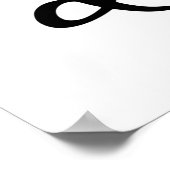 犬のタイポグラフィで人生はモダン良い ポスター (角)