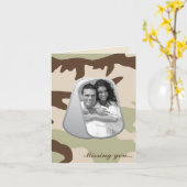 犬のタグでカスタマイズ可能な写真 カード (黄色い花)