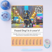 犬のテンプレートを引き裂く チラシ (シングル)