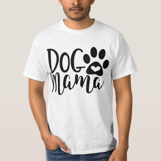 犬のテーマのメンズTシャツ Tシャツ (正面)