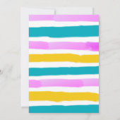 犬のテーマの誕生日お礼カード サンキューカード (裏面)