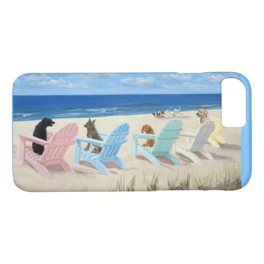 犬のテーマの電話箱 Case-Mate iPhoneケース (裏面(横))