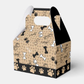犬のテーマポープリント フェイバーボックス (裏面サイド)