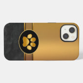 犬のテーマポープリント iPhoneケース (裏面横)