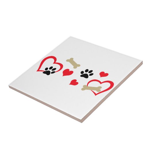 犬のテーマ タイル (側面)