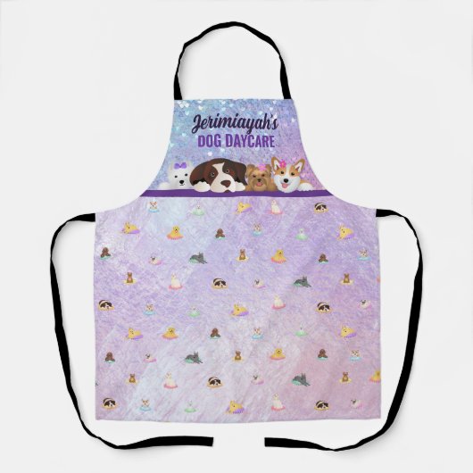 犬のデイケータエプロン エプロン (正面)