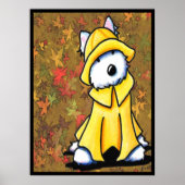 犬のデザイン ポスター (正面)