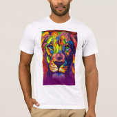 犬のデザイン Tシャツ (正面)