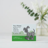 犬のトリマーの名刺 名刺 (スタンド正面)