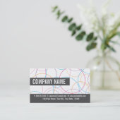 犬のトリマーの紹介の名刺 紹介カード (スタンド正面)