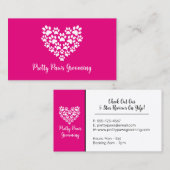 犬のトリマーポープリント 名刺 (正面/裏面)