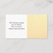 犬のトリマーロゴ 予約カード (裏面)