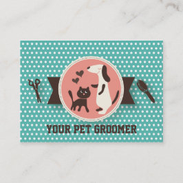 犬のトリマー名刺 – Personalizable 名刺