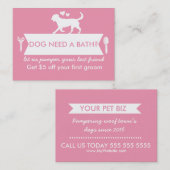 犬のトリマー名刺 – Personalizable 名刺 (正面/裏面)