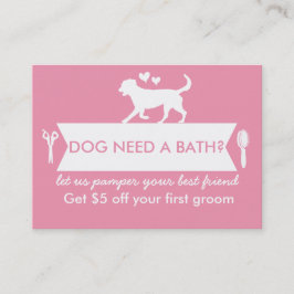犬のトリマー名刺 – Personalizable 名刺