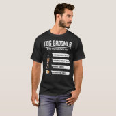 犬のトリマー犬のグルーミングサロン私の顧客 Tシャツ (正面フル)