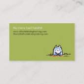 犬のトレーナーペットビジネスサモイドいけな 名刺 (裏面)