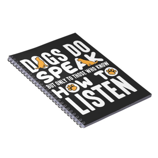 犬のトレーナー学校ペット愛動物愛犬の友人 ノートブック (右側)