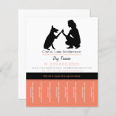 犬のトレーナー (正面/裏面)