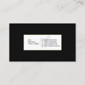 犬のトレーナー 名刺 (裏面)