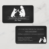 犬のトレーナー 名刺 (正面/裏面)