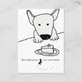 犬のトレーナー 名刺 (正面)