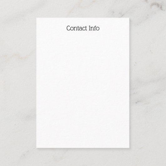 犬のトレーナー 名刺 (裏面)