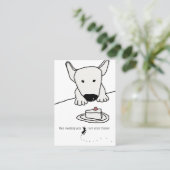 犬のトレーナー 名刺 (スタンド正面)