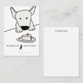 犬のトレーナー 名刺 (正面/裏面)