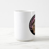 犬のドイツの金髪のポインタ コーヒーマグカップ (中央)