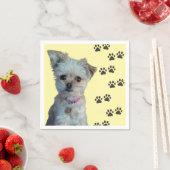 犬のナプキン スタンダードカクテルナプキン (インサイチュ)