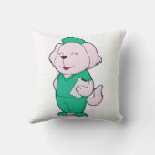 犬のナース クッション (裏面)