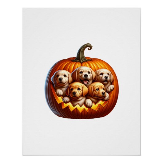 犬のハロウィン ポスター (正面)