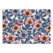 犬のバラと蝶 (正面横)