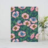 犬のバラと蝶 (スタンド正面)