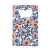 犬のバラと蝶 クレジットカード栓抜き (裏面)