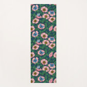 犬のバラと蝶 ヨガマット (正面)