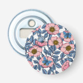 犬のバラと蝶 栓抜き (正面)