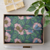 犬のバラと蝶 薄葉紙 (ギフト)