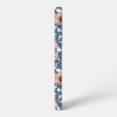 犬のバラと蝶 SAMSUNG GALAXYケース (左側面)