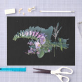 犬のバラバイメアリーデラニー 薄葉紙 (クラフト)