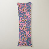 犬のバラパターン ボディピロー (正面縦)