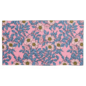 犬のバラパターン 枕カバー (正面左)