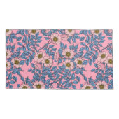 犬のバラパターン 枕カバー (裏面-左)