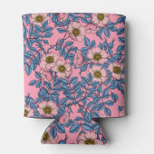 犬のバラパターン 缶クーラー (裏面)