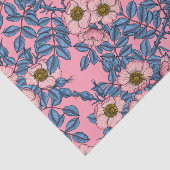 犬のバラパターン 薄葉紙 (詳細)