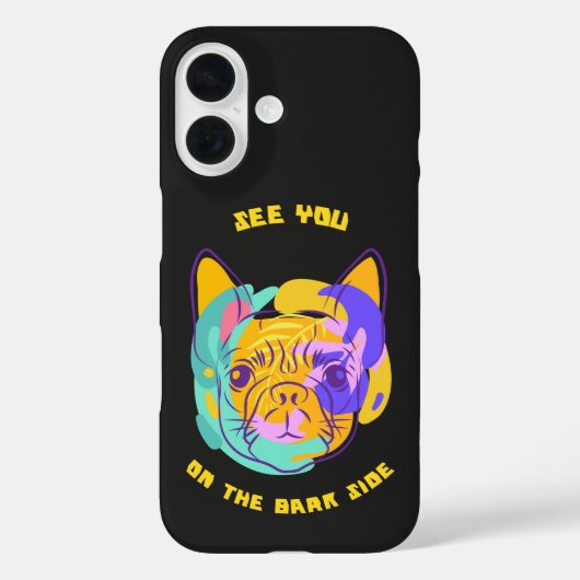 犬のバークサイドで会いましょう パンっ Case-Mate iPhoneケース (裏面)